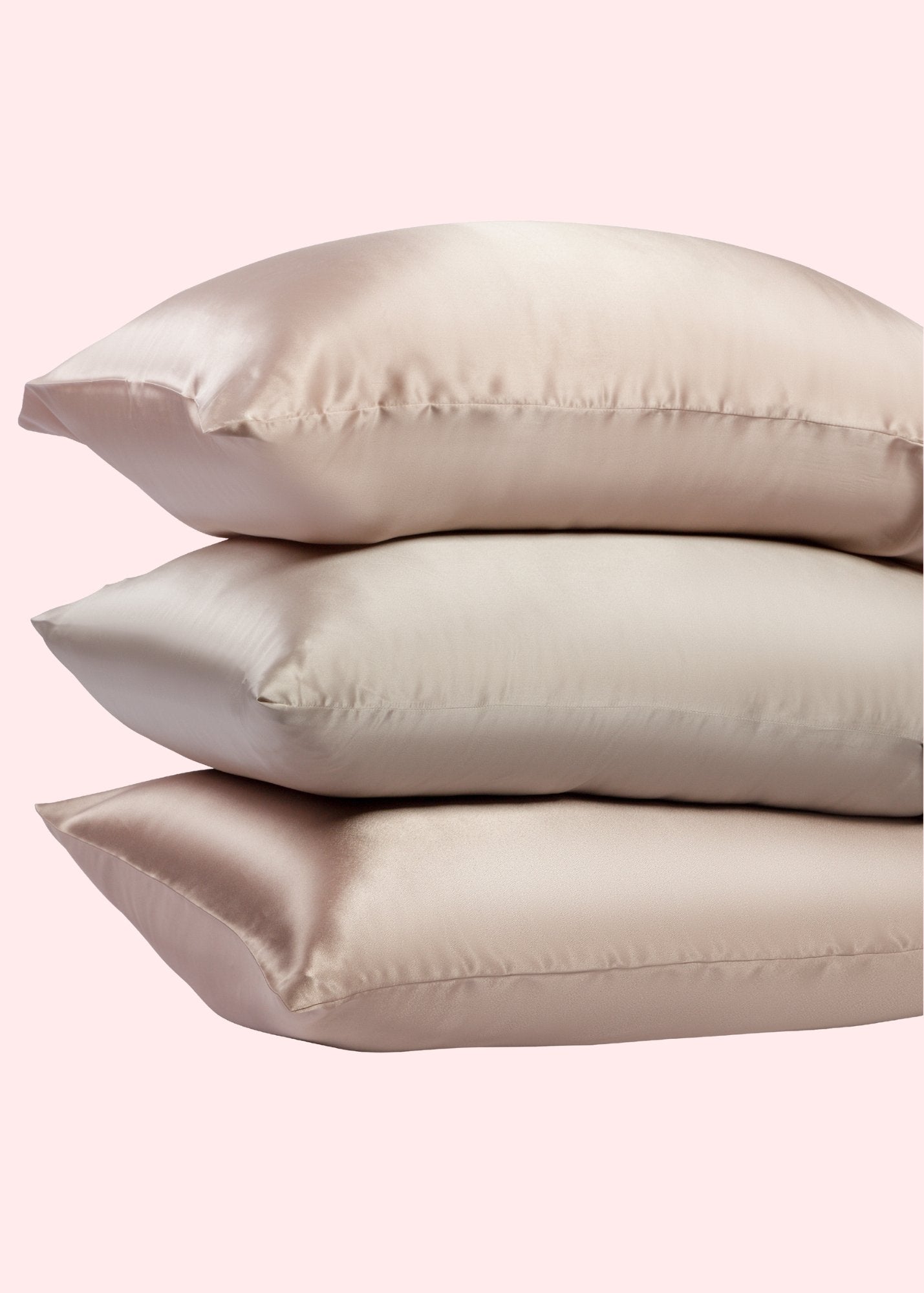 100% Pure Charmeuse Silk Pillowcase - made in Canada (Queen Size) Choose Colour/ Custom Colours - Aashi Beauty