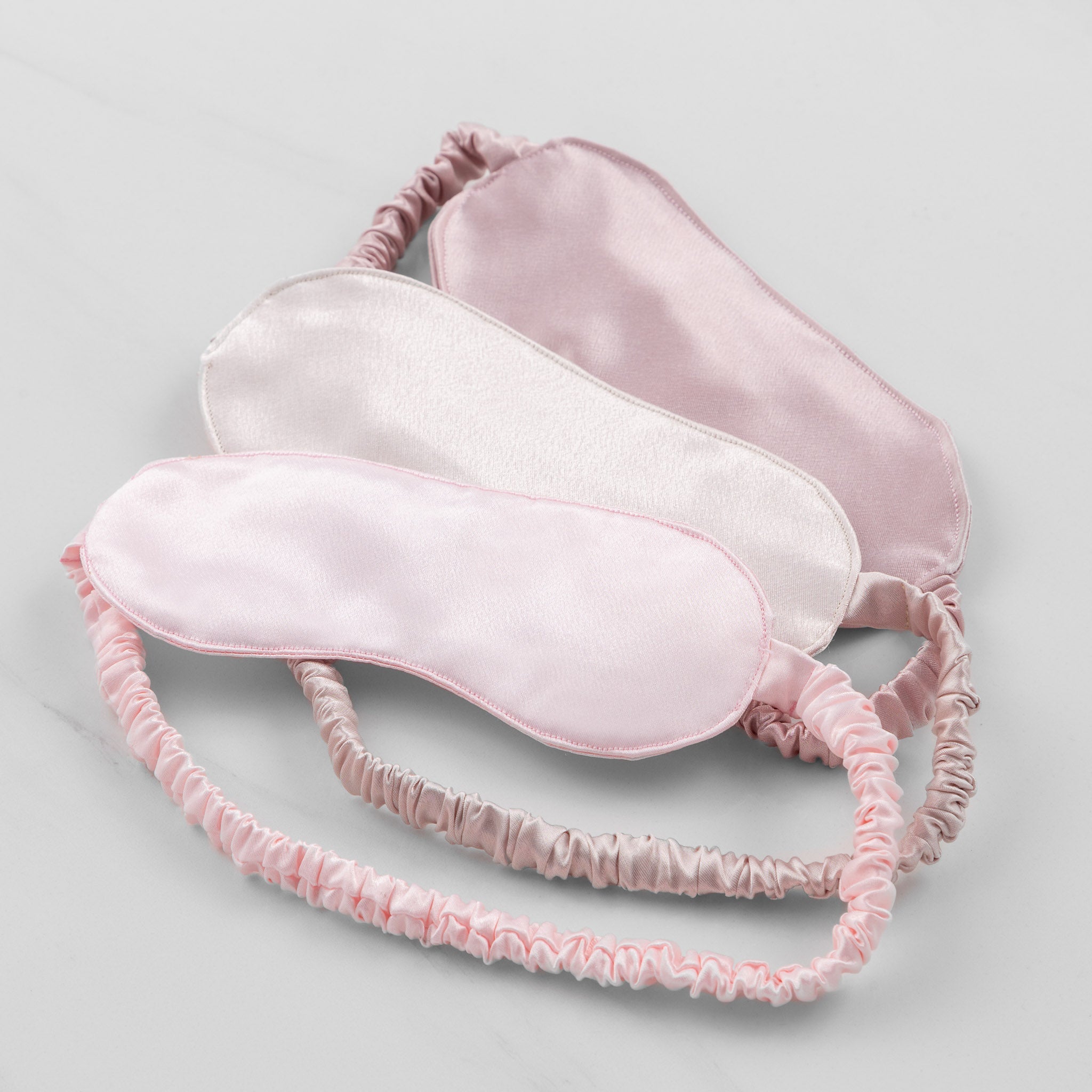 100% Pure Silk Sleep Mask - Rose Gold Colour - Aashi Beauty