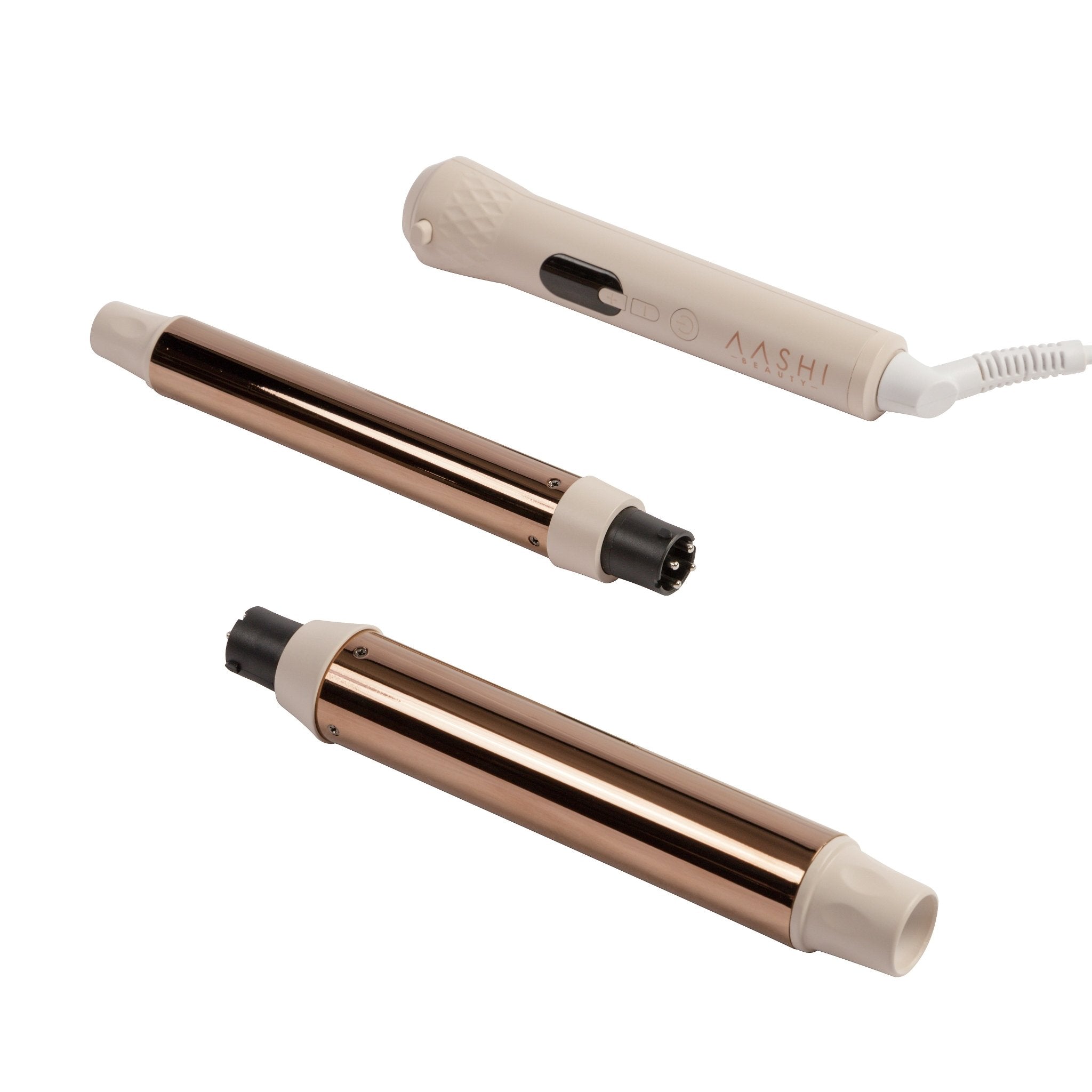 2 in 1 Titanium Curler, 32mm & 25mm (1.25" & 1") Wand Curler - Aashi Beauty