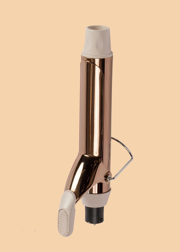 32mm (1.25") Titanium Clip Barrel - Full Polished Glamorous Curls - Aashi Beauty