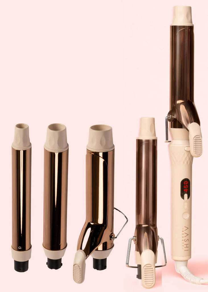 5-in-1 Titanium Curler Set - Aashi Beauty