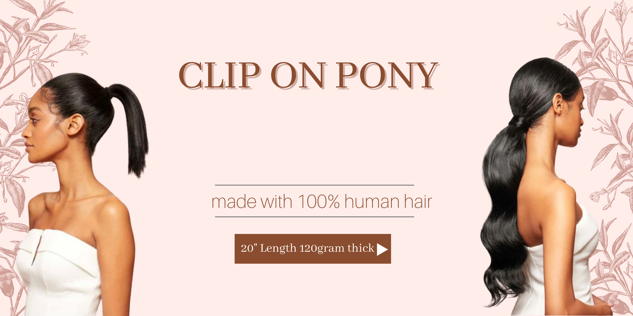 Its a Wrap Pony Tail 100g - 20" 120g - Aashi Beauty