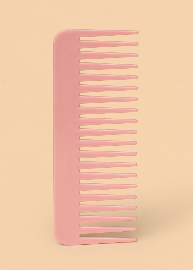 Aashi Beauty Professional Pink Teasing/Comb Series. Wide-Tooth Detangling Comb, Parting Teasing Comb, Triple Threat Teasing Comb, Duo Teaser Hair Brush - Aashi Beauty