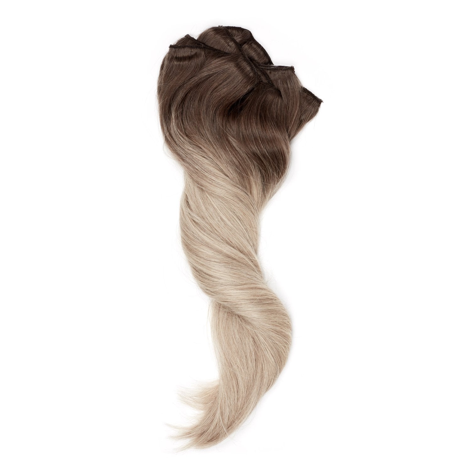 Balayage Blend Brown to Grey/Blonde 20"210grams - Aashi Beauty