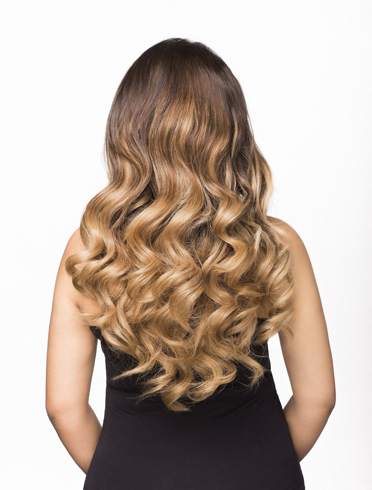 Balayage Blend Espresso to Honey Blonde (2/12) 20" 210g - Aashi Beauty