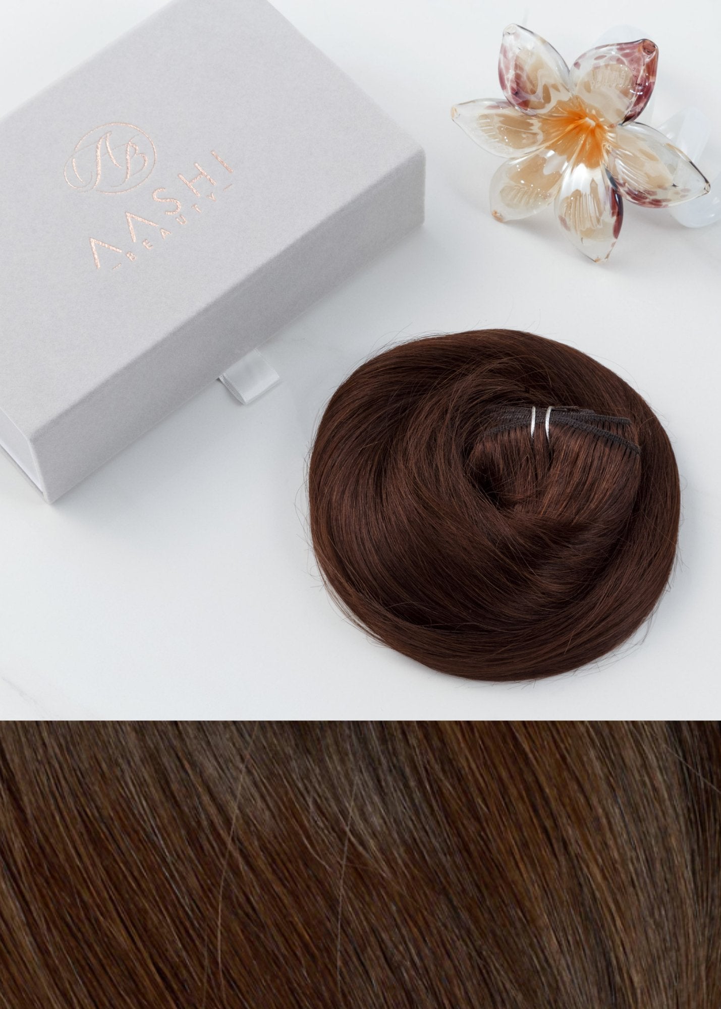 Buy Remy Espresso Hair Extensions (#1C) - Aashi Beauty