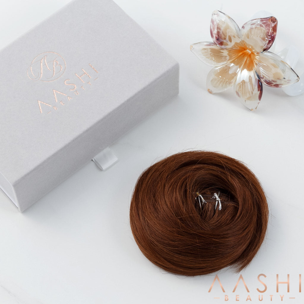 Chocolate Brown Hair Extensions (#2) - Aashi Beauty