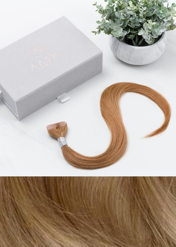 Honey Blonde (#12) Tape-In - Aashi Beauty