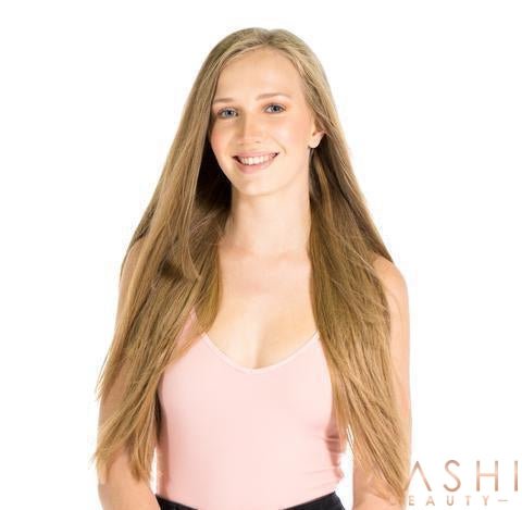 Honey Blonde Clip in Hair Extensions (#12) - Aashi Beauty