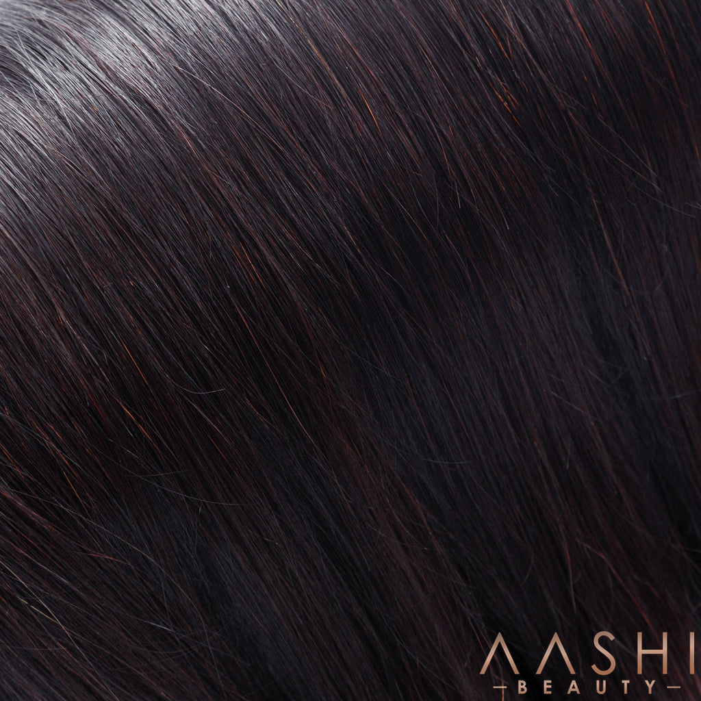 Natural Black Hair Extensions (#1B) - Aashi Beauty