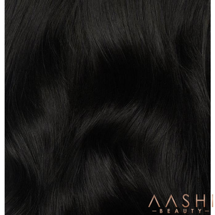 Natural Black Hair Extensions (#1B) - Aashi Beauty