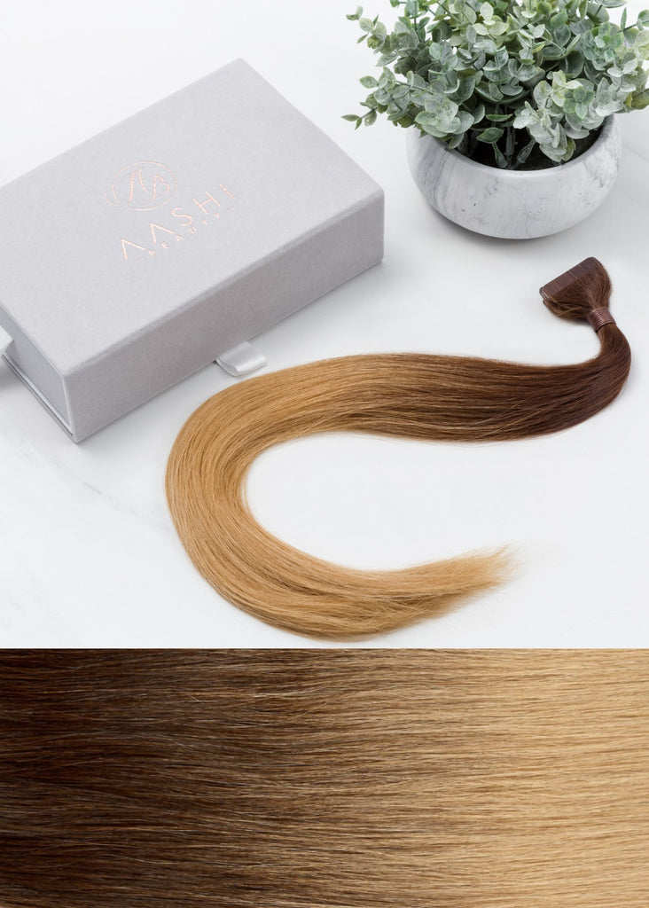 Ombre Espresso (1C) to Honey Blonde (12) Tape-in - Aashi Beauty
