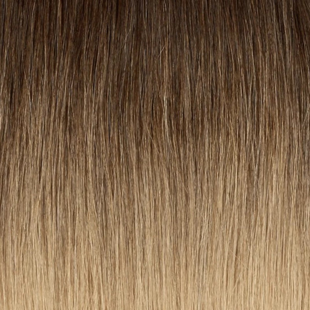 Ombre Espresso (1C) to Honey Blonde (12) Tape-in (Double Drawn Thick) - Aashi Beauty