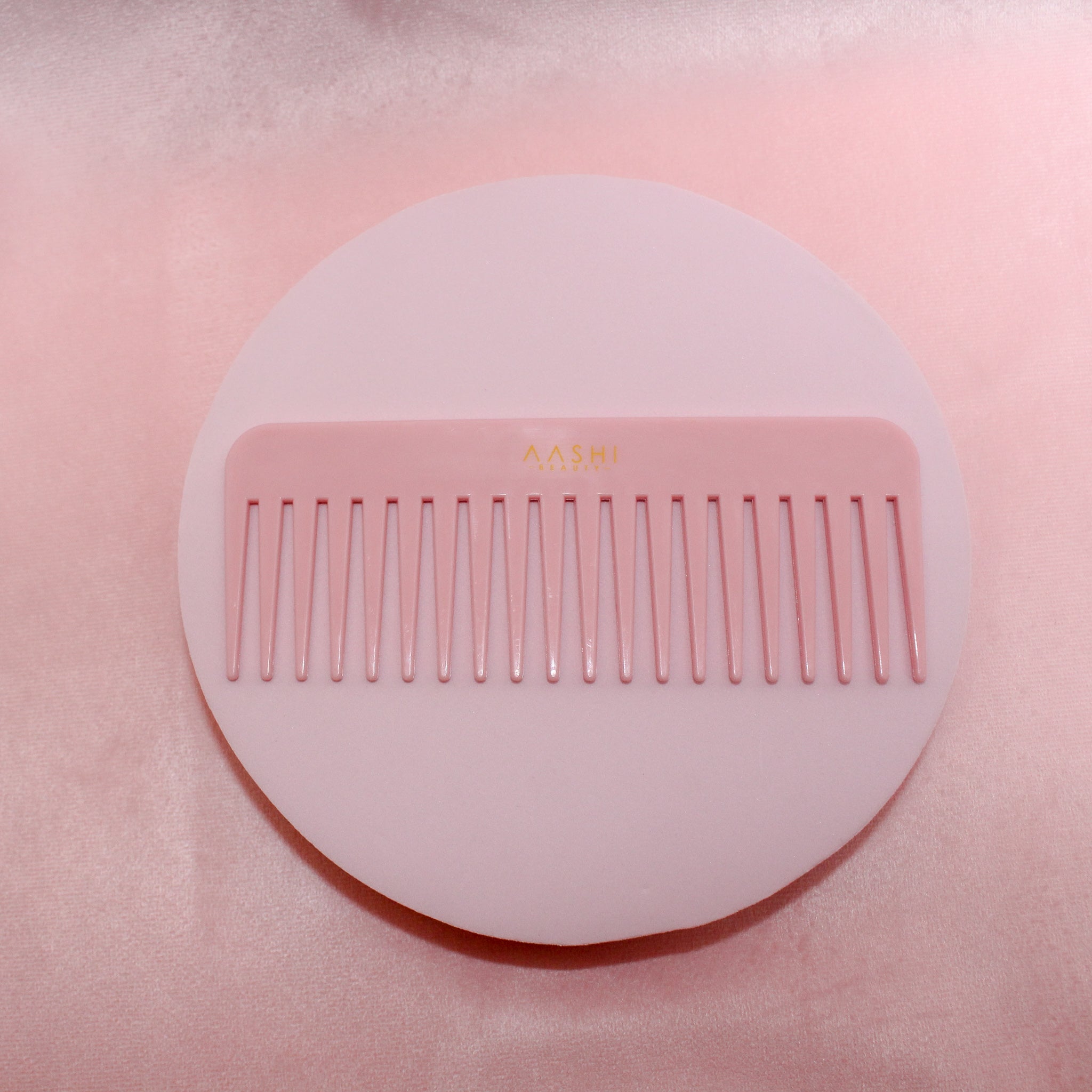 Pretty in Pink Wide-Tooth Detangling Comb - Aashi Beauty