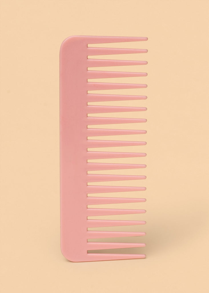 Pretty in Pink Wide-Tooth Detangling Comb - Aashi Beauty