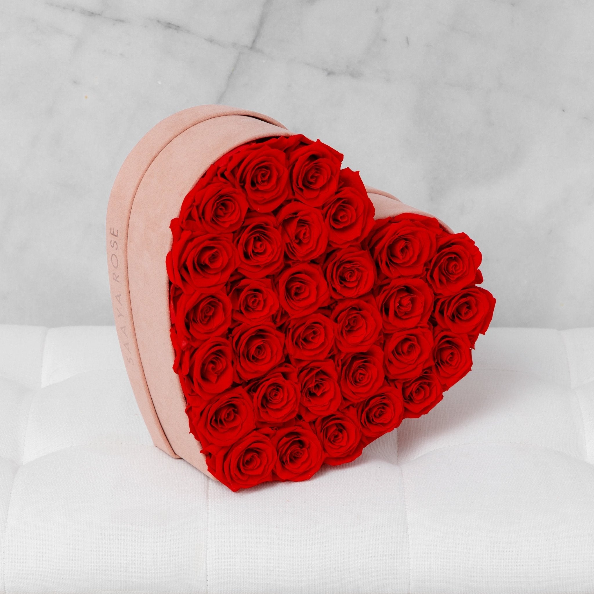 Real Roses Heart Box - Aashi Beauty