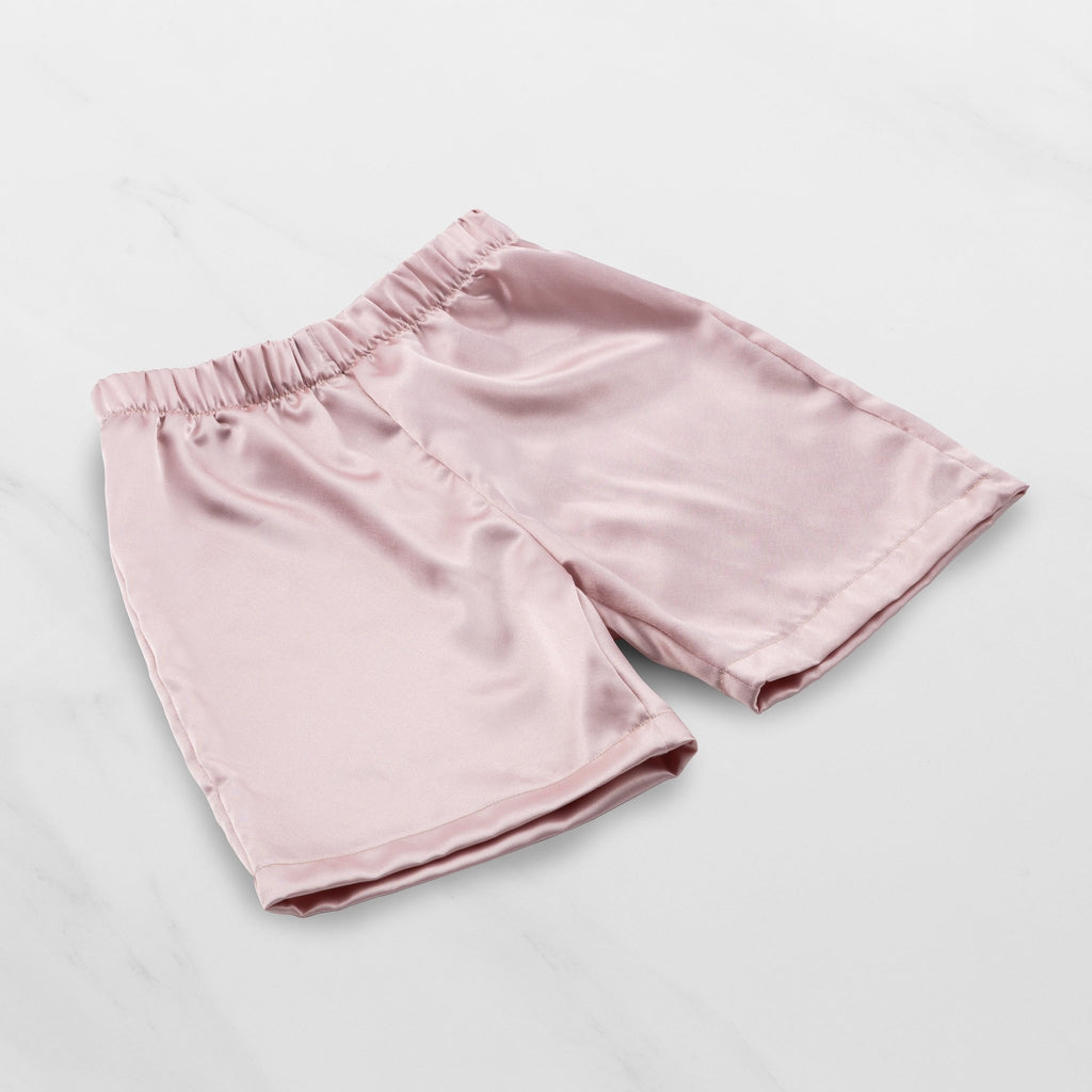 Rosegold Vegan Silk Shorts (Limited Edition) - made in Canada - Aashi Beauty
