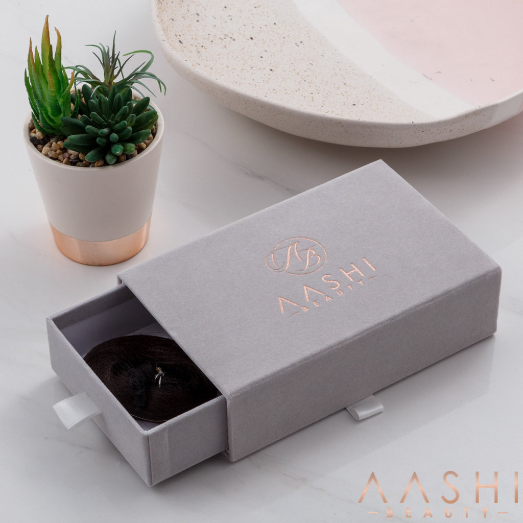 SUEDE ACCESSORY STORAGE BOX - Aashi Beauty